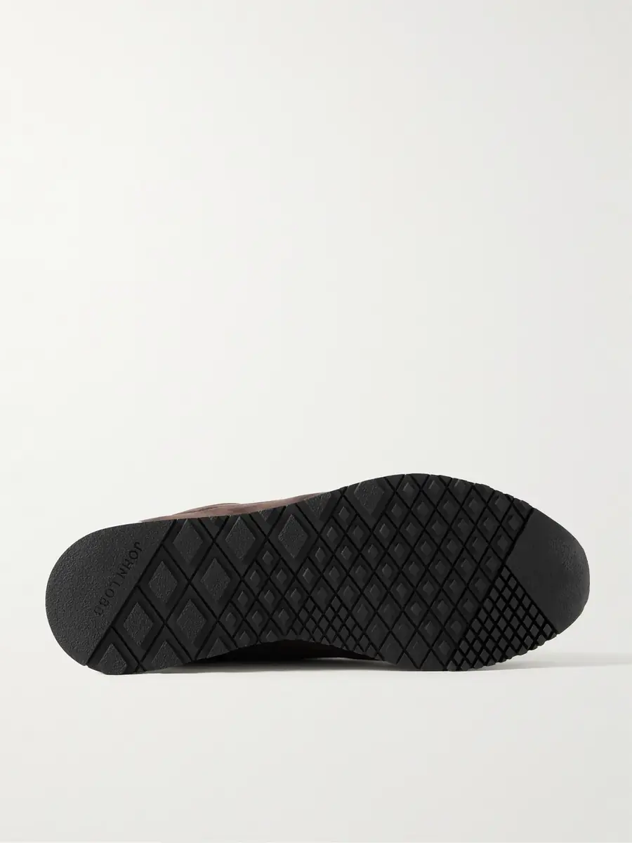 John Lobb Lift Nubuck Slip-On Sneakers - Men | Thumbnail 3