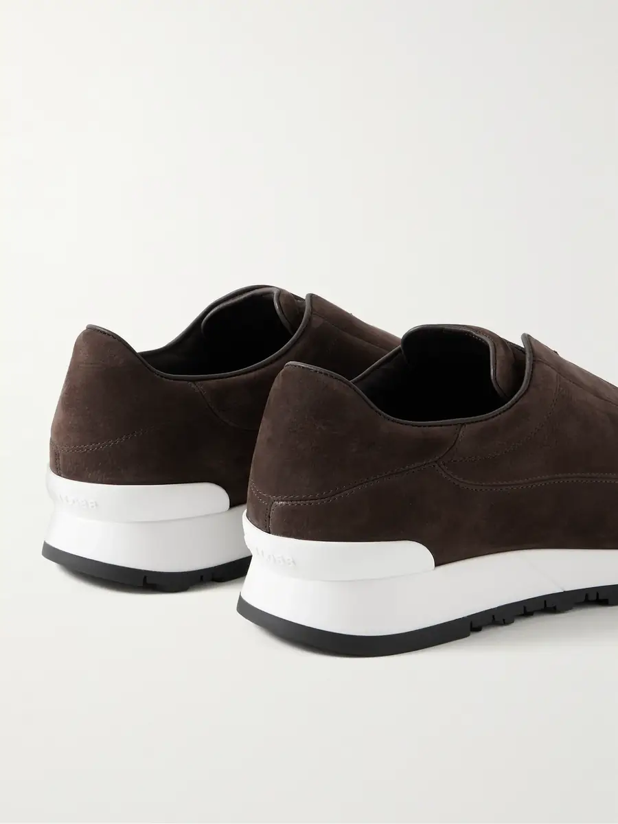 John Lobb Lift Nubuck Slip-On Sneakers - Men | Thumbnail 5
