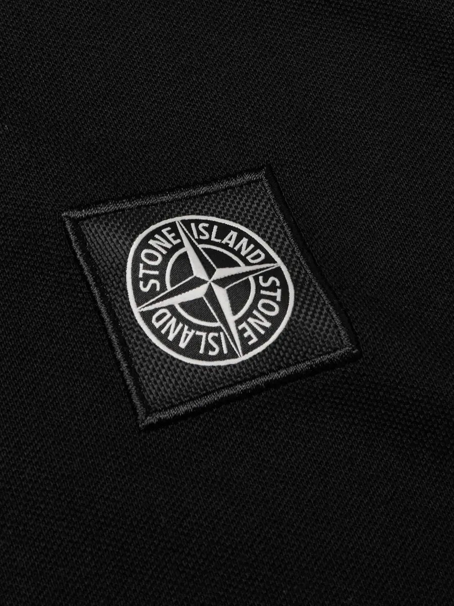 Stone Island Stretch Cotton-Piqué Polo Shirt - Men | Thumbnail 4 Stone Island Stretch Cotton-Piqué Polo Shirt - Men | Thumbnail 4