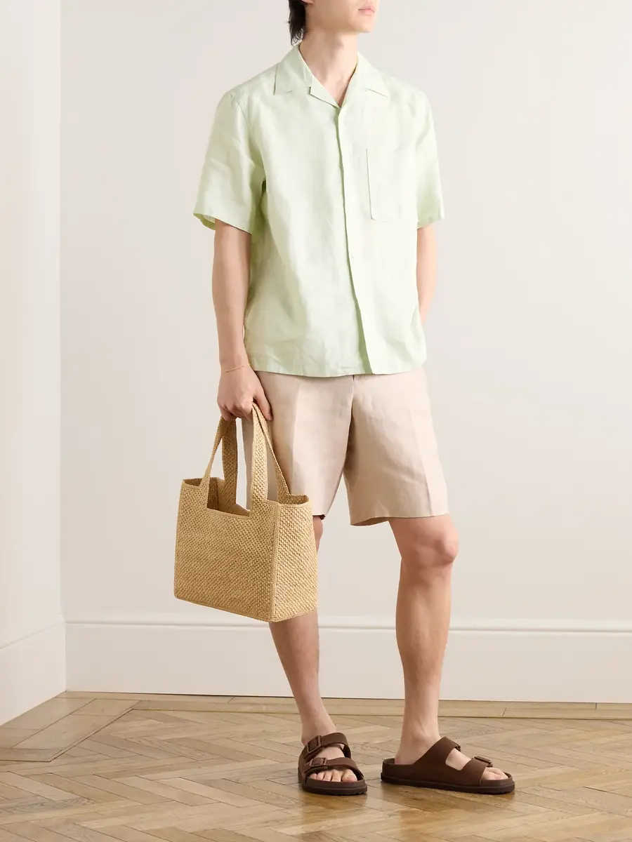 Zegna Camp-Collar Oasi Linen Shirt - Men | Thumbnail 2 Zegna Camp-Collar Oasi Linen Shirt - Men | Thumbnail 2