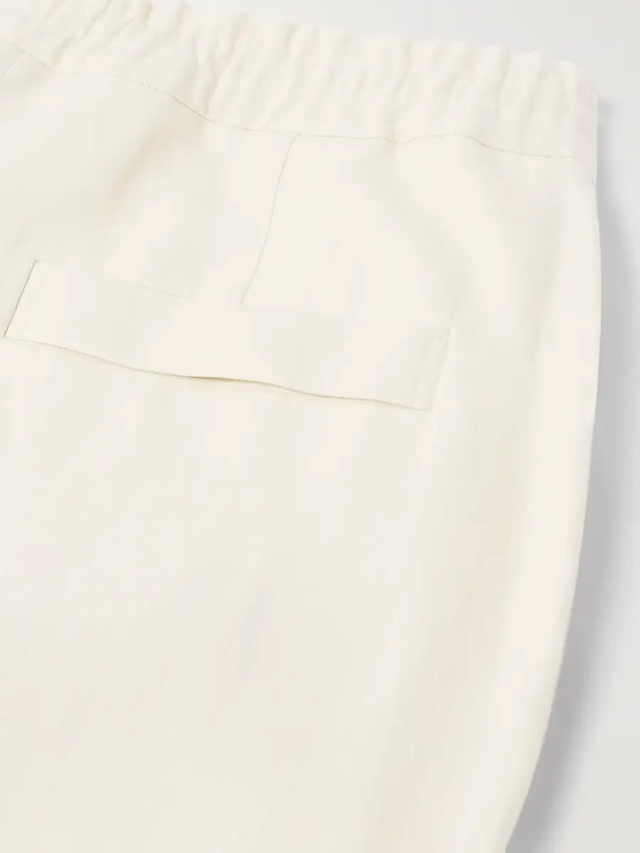 Zegna Tapered Oasi Linen Trousers - Men | Thumbnail 4 Zegna Tapered Oasi Linen Trousers - Men | Thumbnail 4