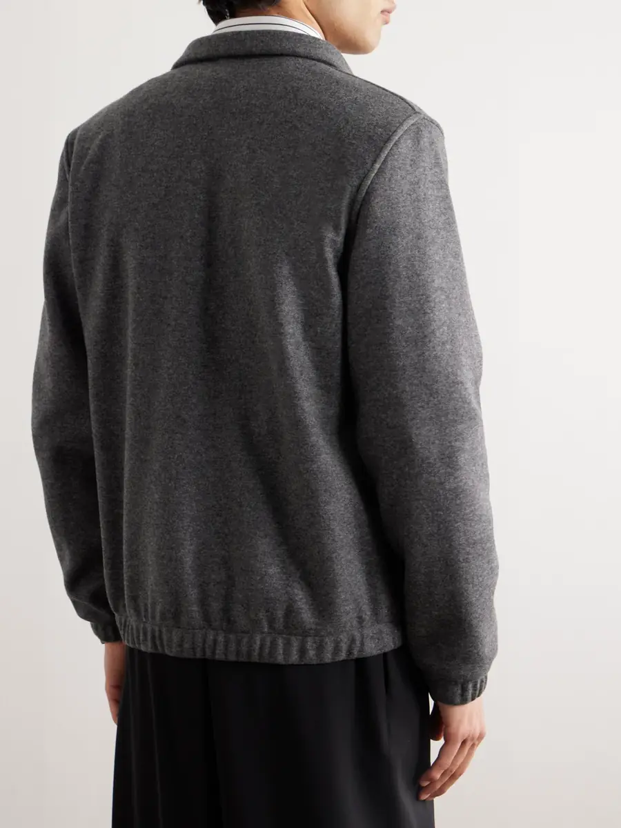 Loro Piana Cashmere-Blend Zip-Up Sweater - Men | Thumbnail 4 Loro Piana Cashmere-Blend Zip-Up Sweater - Men | Thumbnail 4