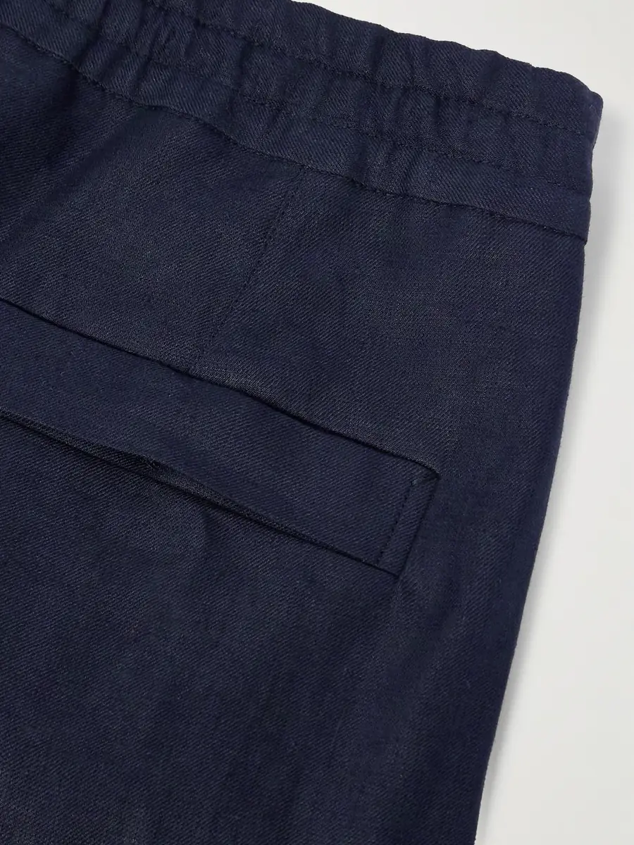 Zegna Tapered Oasi Linen Trousers - Men | Thumbnail 4 Zegna Tapered Oasi Linen Trousers - Men | Thumbnail 4