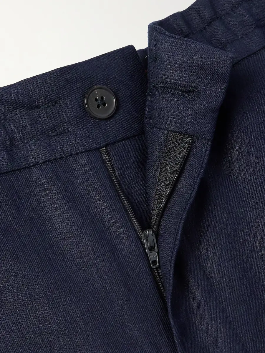 Zegna Tapered Oasi Linen Trousers - Men | Thumbnail 5 Zegna Tapered Oasi Linen Trousers - Men | Thumbnail 5