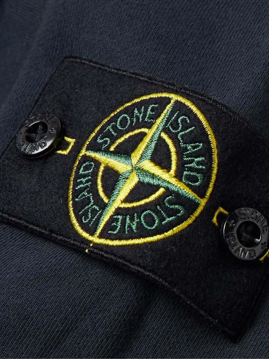 Stone Island Garment-Dyed Cotton-Jersey Sweatshirt - Men | Thumbnail 4 Stone Island Garment-Dyed Cotton-Jersey Sweatshirt - Men | Thumbnail 4