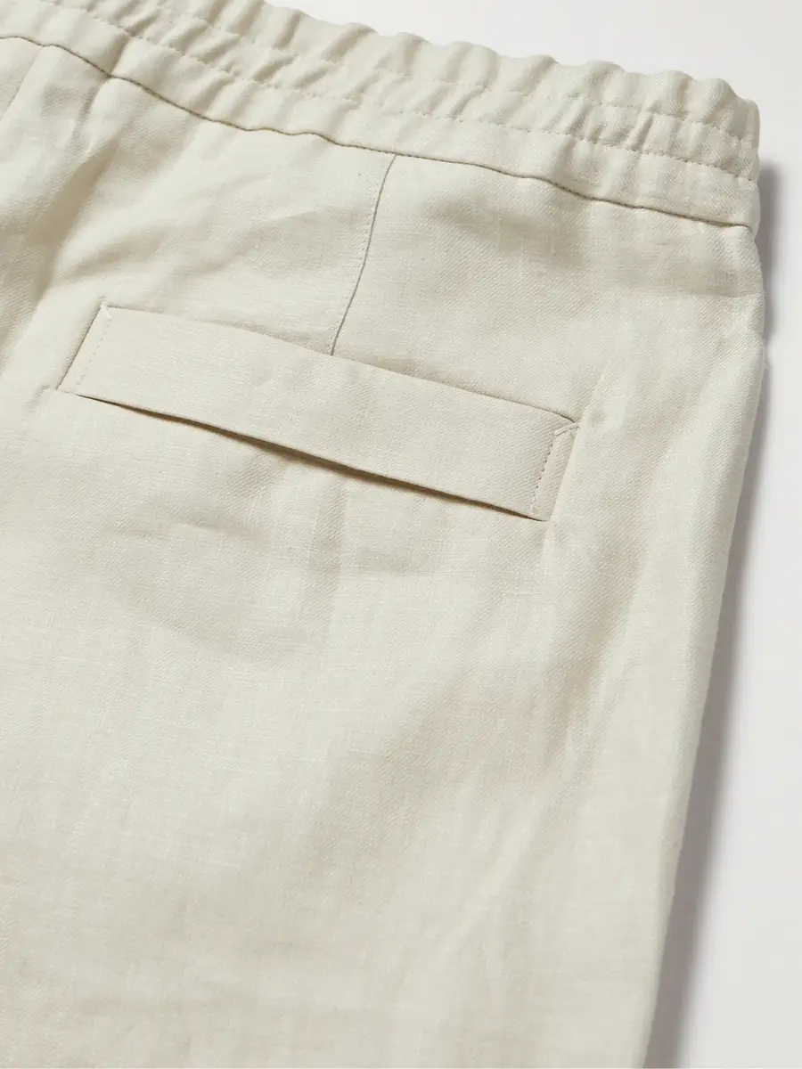 Zegna Tapered Oasi Linen Trousers - Men | Thumbnail 4 Zegna Tapered Oasi Linen Trousers - Men | Thumbnail 4