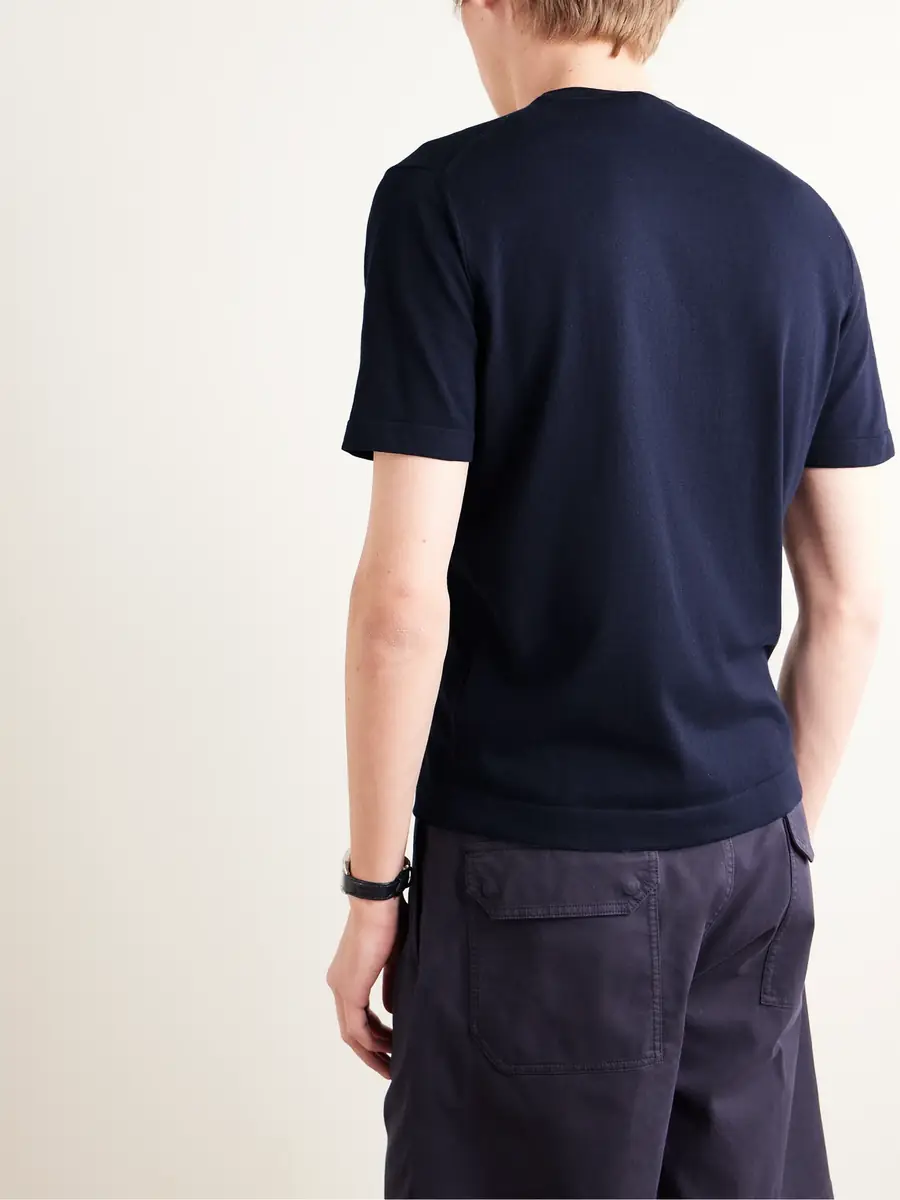 Loro Piana Cotton T-Shirt - Men | Thumbnail 4 Loro Piana Cotton T-Shirt - Men | Thumbnail 4