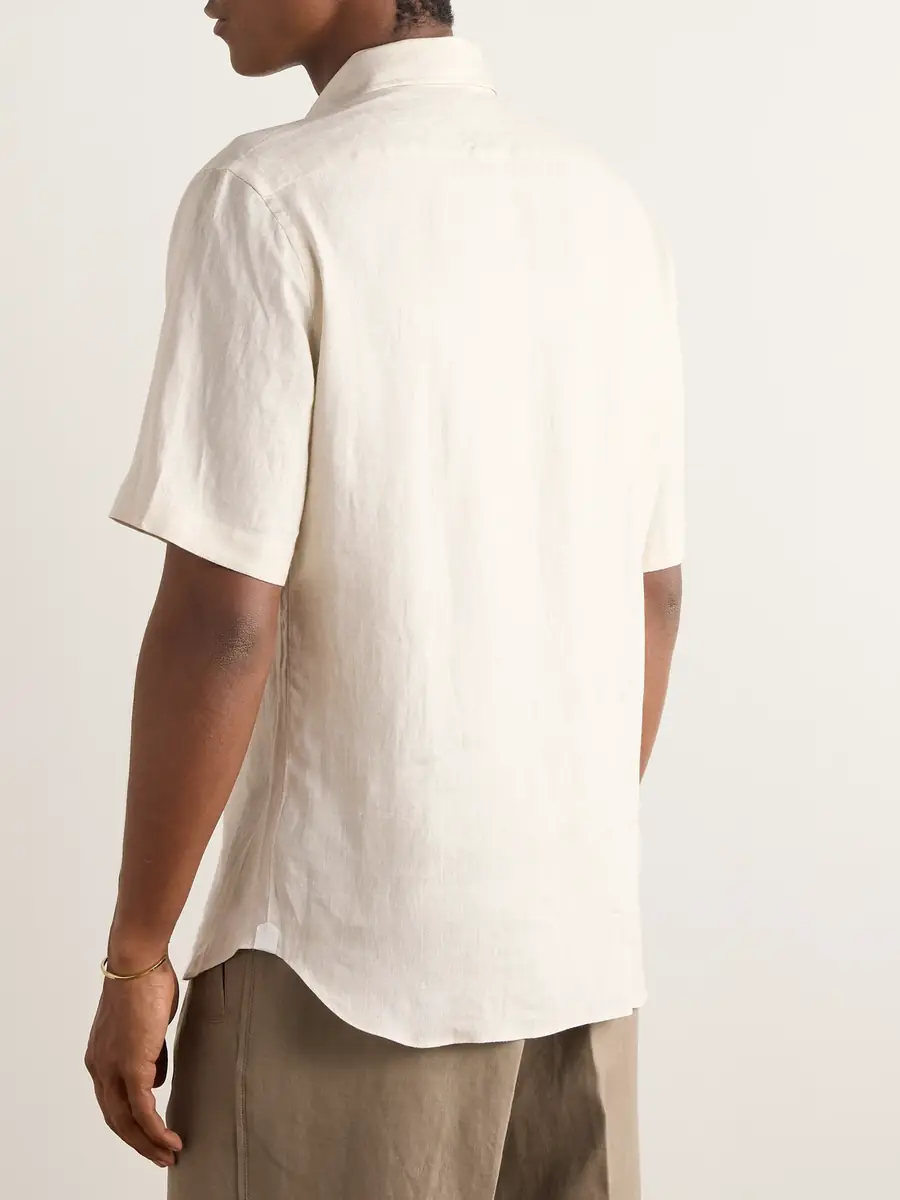 Zegna Oasi Linen Shirt - Men | Thumbnail 3