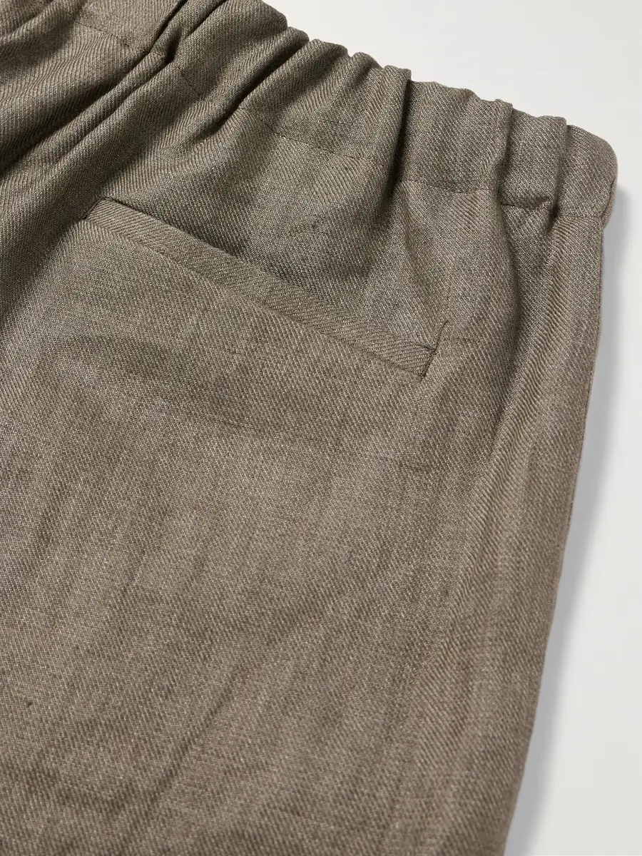 PIACENZA 1733 Tapered Linen-Twill Bermuda Shorts - Men | Thumbnail 4 PIACENZA 1733 Tapered Linen-Twill Bermuda Shorts - Men | Thumbnail 4