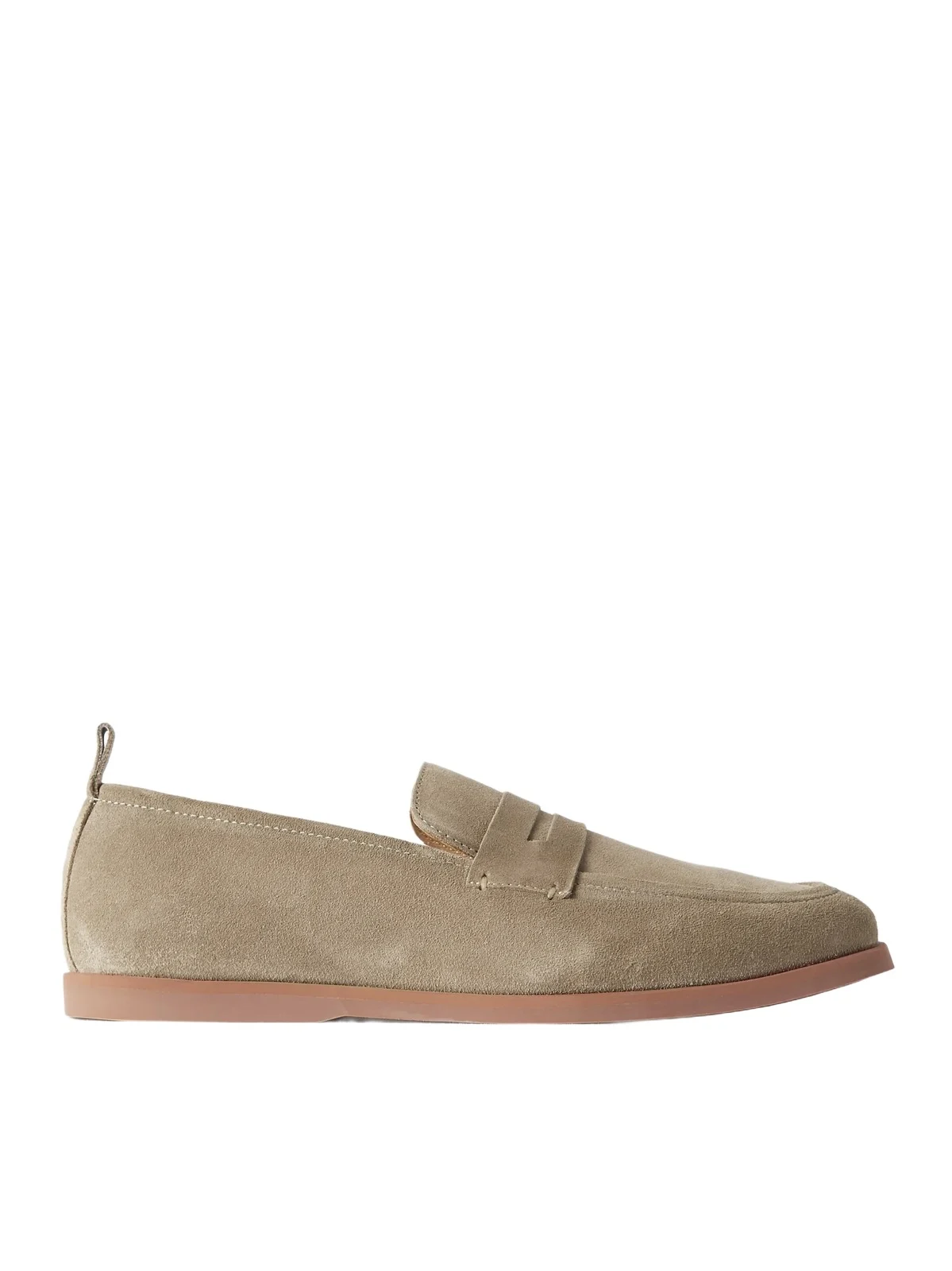 Leo Suede Penny Loafers - Men