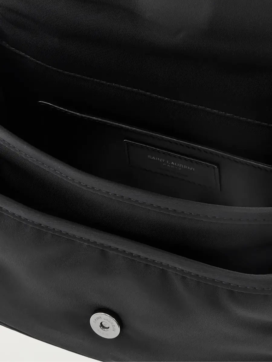 Saint Laurent Niki Small Leather-Trimmed Shell Messenger Bag - Men | Thumbnail 5 Saint Laurent Niki Small Leather-Trimmed Shell Messenger Bag - Men | Thumbnail 5