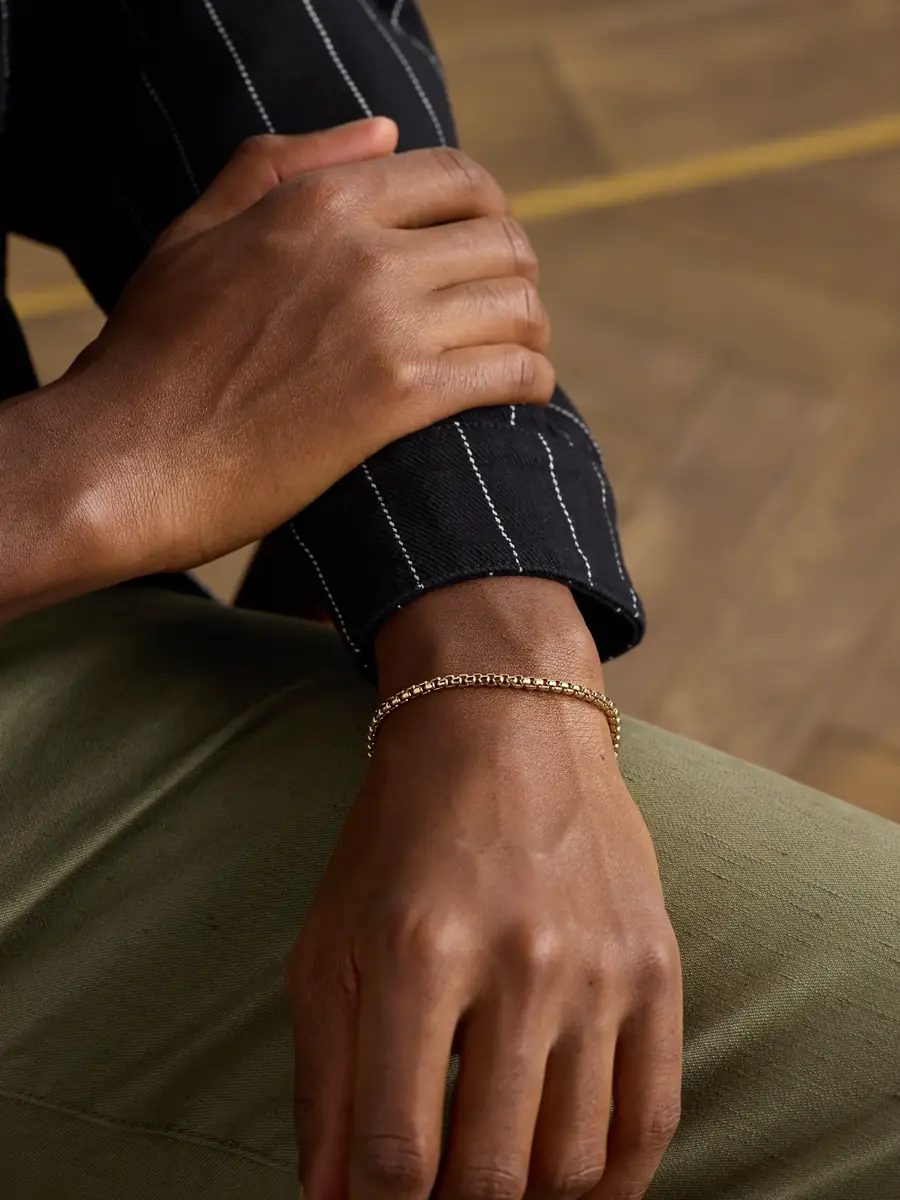 David Yurman 18-Karat Gold Chain Bracelet - Men | Thumbnail 2 David Yurman 18-Karat Gold Chain Bracelet - Men | Thumbnail 2