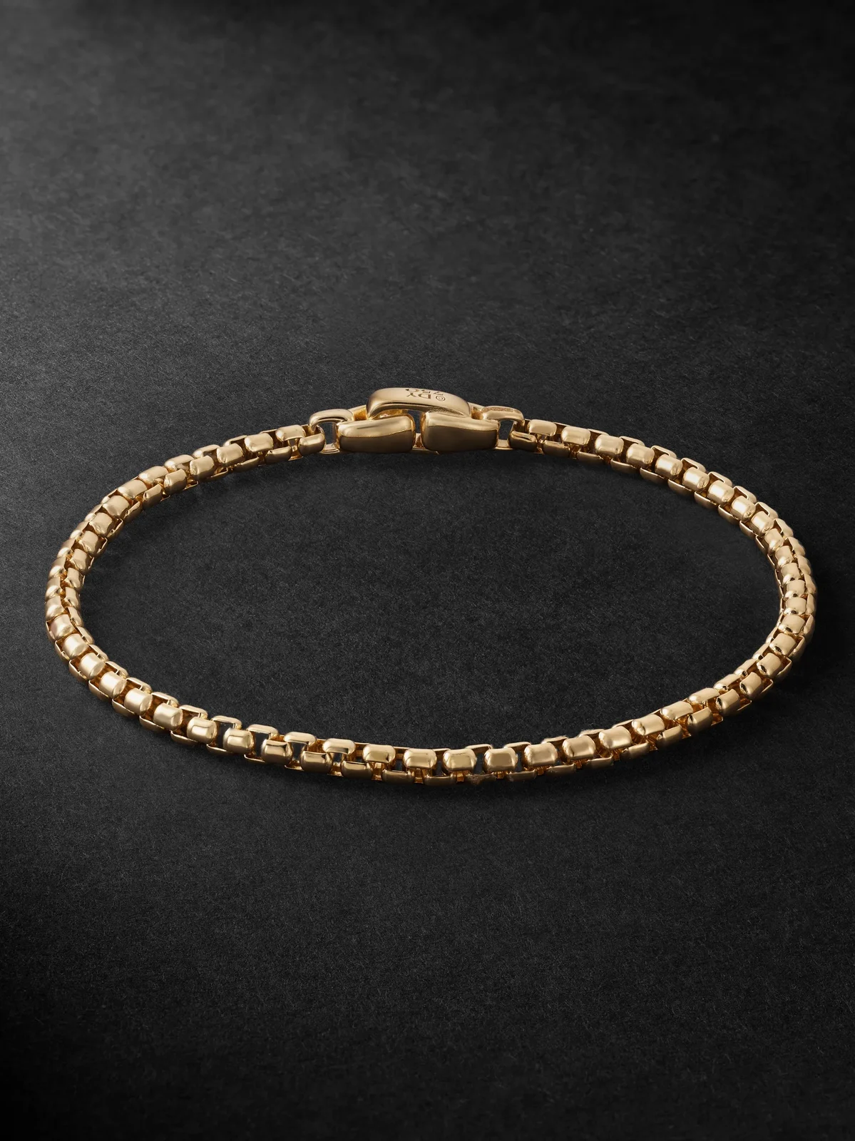 David Yurman 18-Karat Gold Chain Bracelet - Men