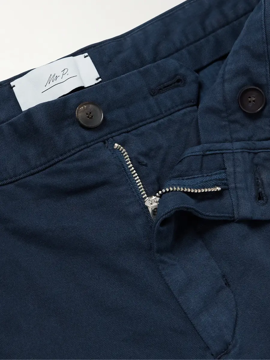 MR P. Straight-Leg Garment-Dyed Cotton-Blend Twill Bermuda Shorts - Men | Thumbnail 6 MR P. Straight-Leg Garment-Dyed Cotton-Blend Twill Bermuda Shorts - Men | Thumbnail 6