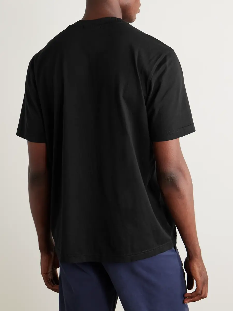 NN07 Adam 3209 Logo-Embroidered Pima Cotton-Jersey T-Shirt - Men | Thumbnail 4 NN07 Adam 3209 Logo-Embroidered Pima Cotton-Jersey T-Shirt - Men | Thumbnail 4