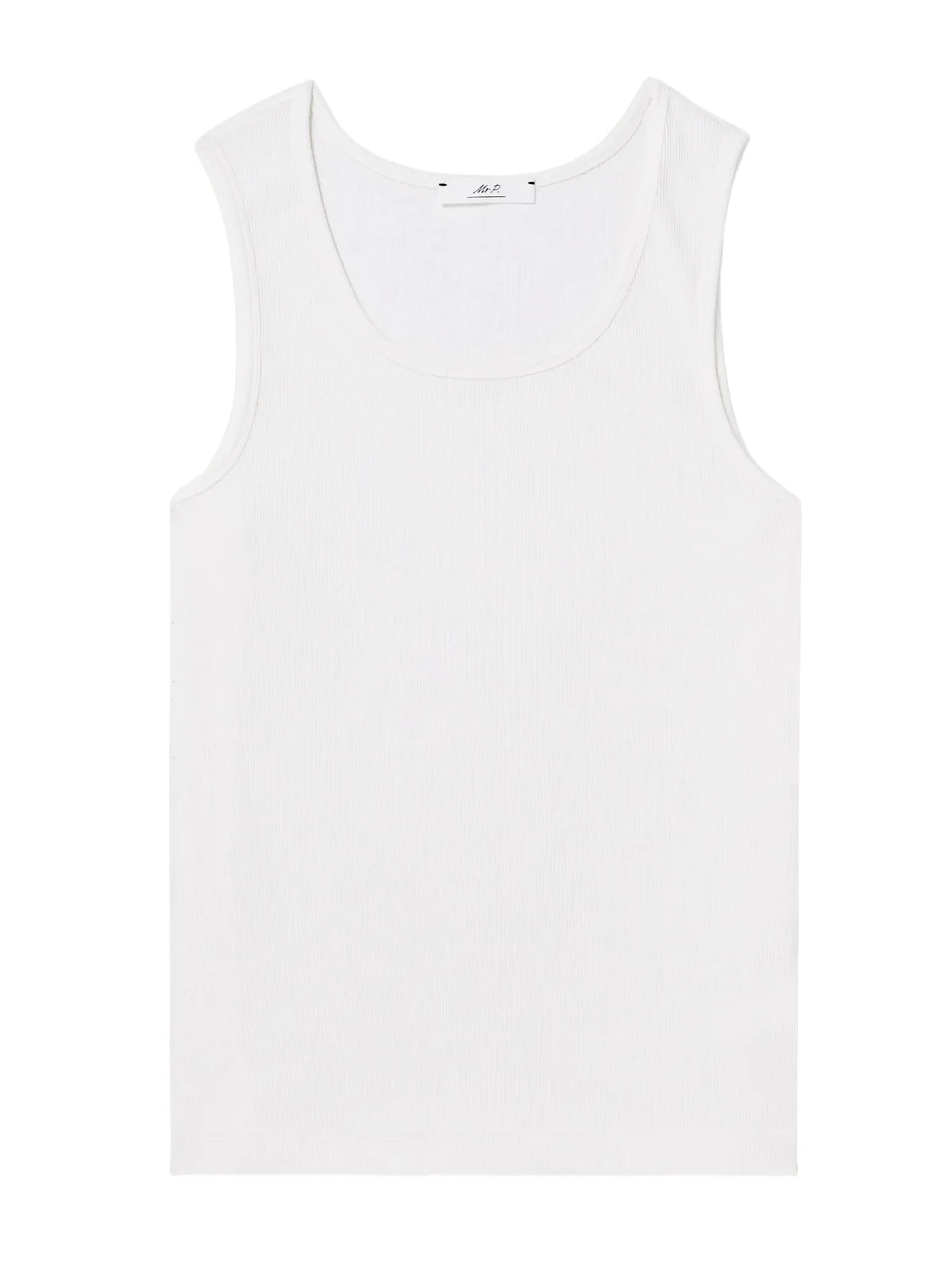 Ribbed Stretch-Cotton Jersey Tank Top - Men
