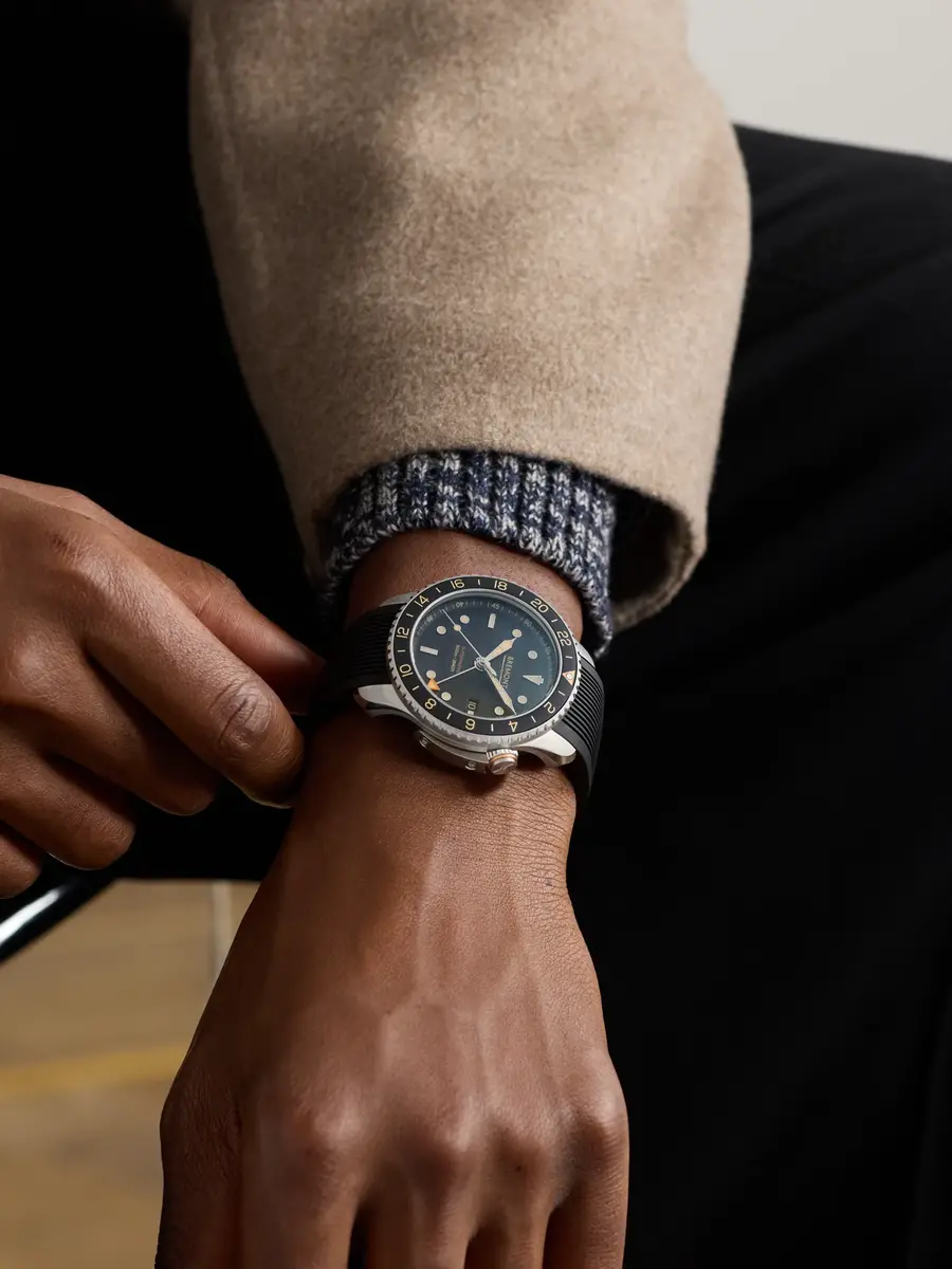 Bremont Supermarine S502 Automatic GMT Stainless Steel Watch, Ref. S502-BK-R-S - Men | Thumbnail 2