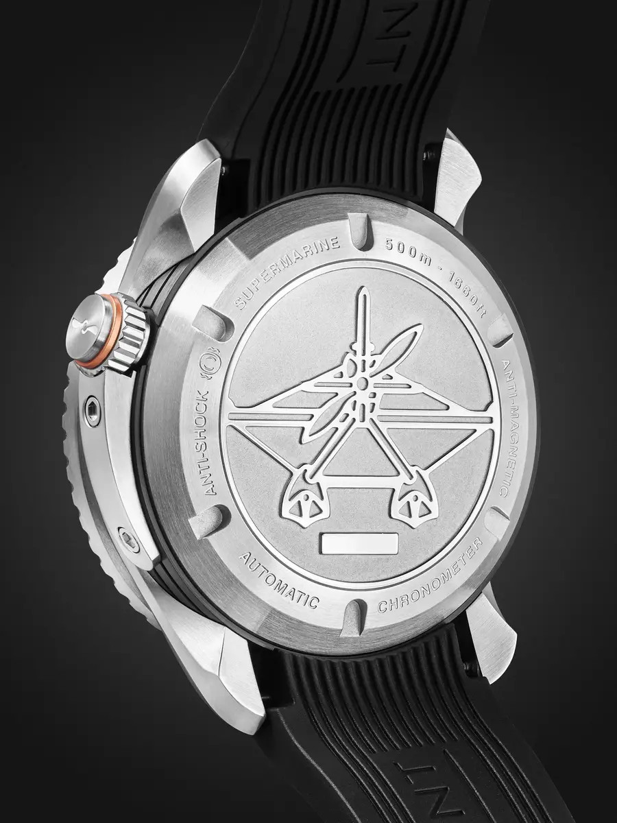 Bremont Supermarine S502 Automatic GMT Stainless Steel Watch, Ref. S502-BK-R-S - Men | Thumbnail 4