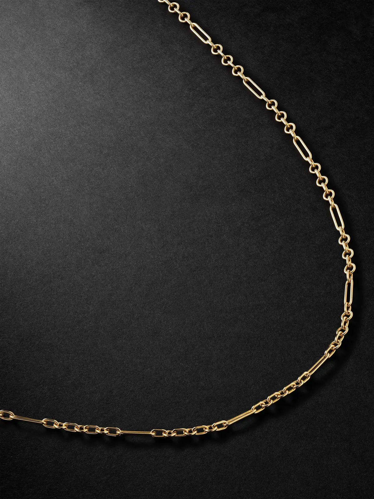 Foundrae Mixed Clip 18-Karat Gold Chain Necklace - Men