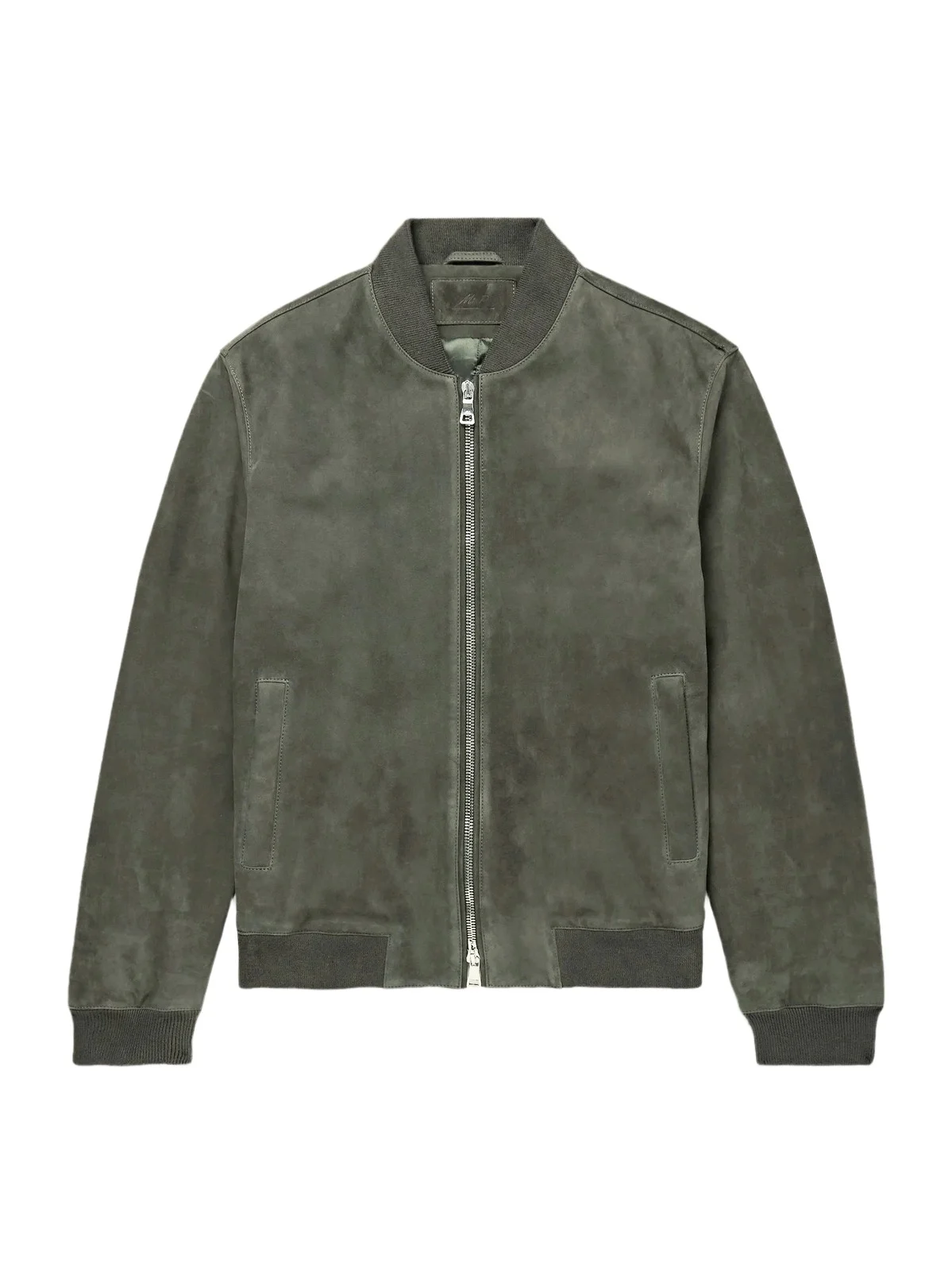 Suede Bomber Jacket - Men