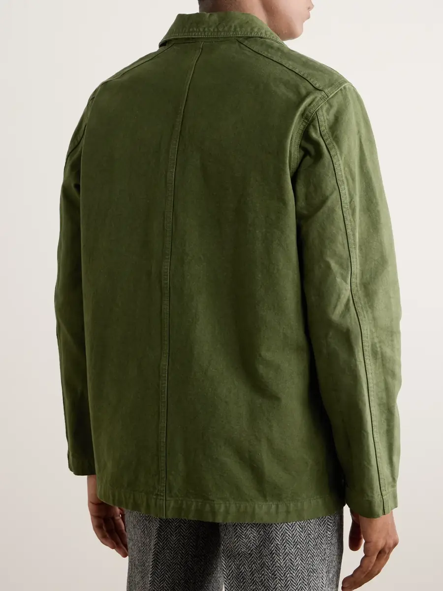 Drake's Duck Cotton-Canvas Chore Jacket - Men | Thumbnail 3 Drake's Duck Cotton-Canvas Chore Jacket - Men | Thumbnail 3