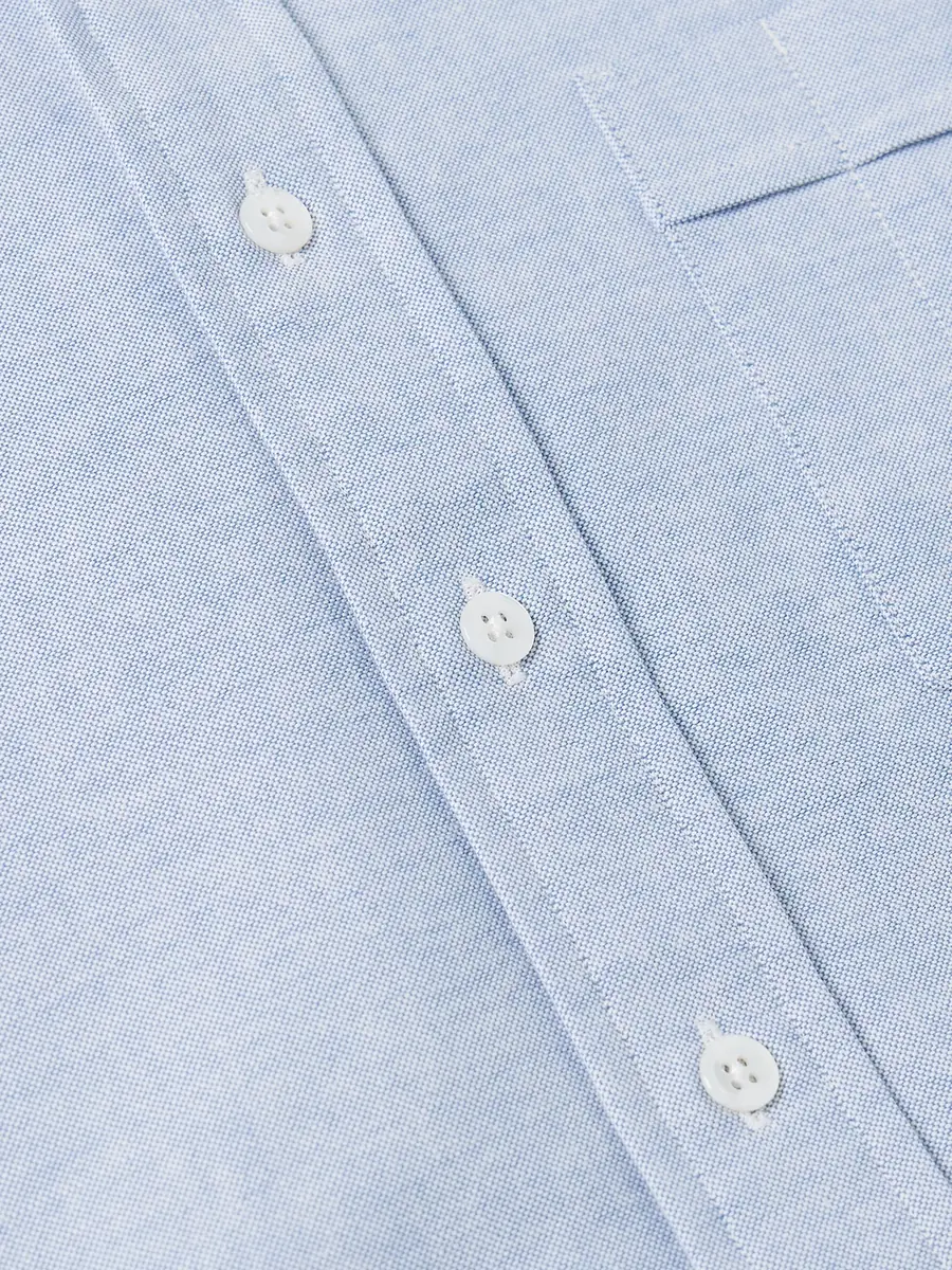 Drake's Slim-Fit Button-Down Collar Cotton Oxford Shirt - Men | Thumbnail 5 Drake's Slim-Fit Button-Down Collar Cotton Oxford Shirt - Men | Thumbnail 5
