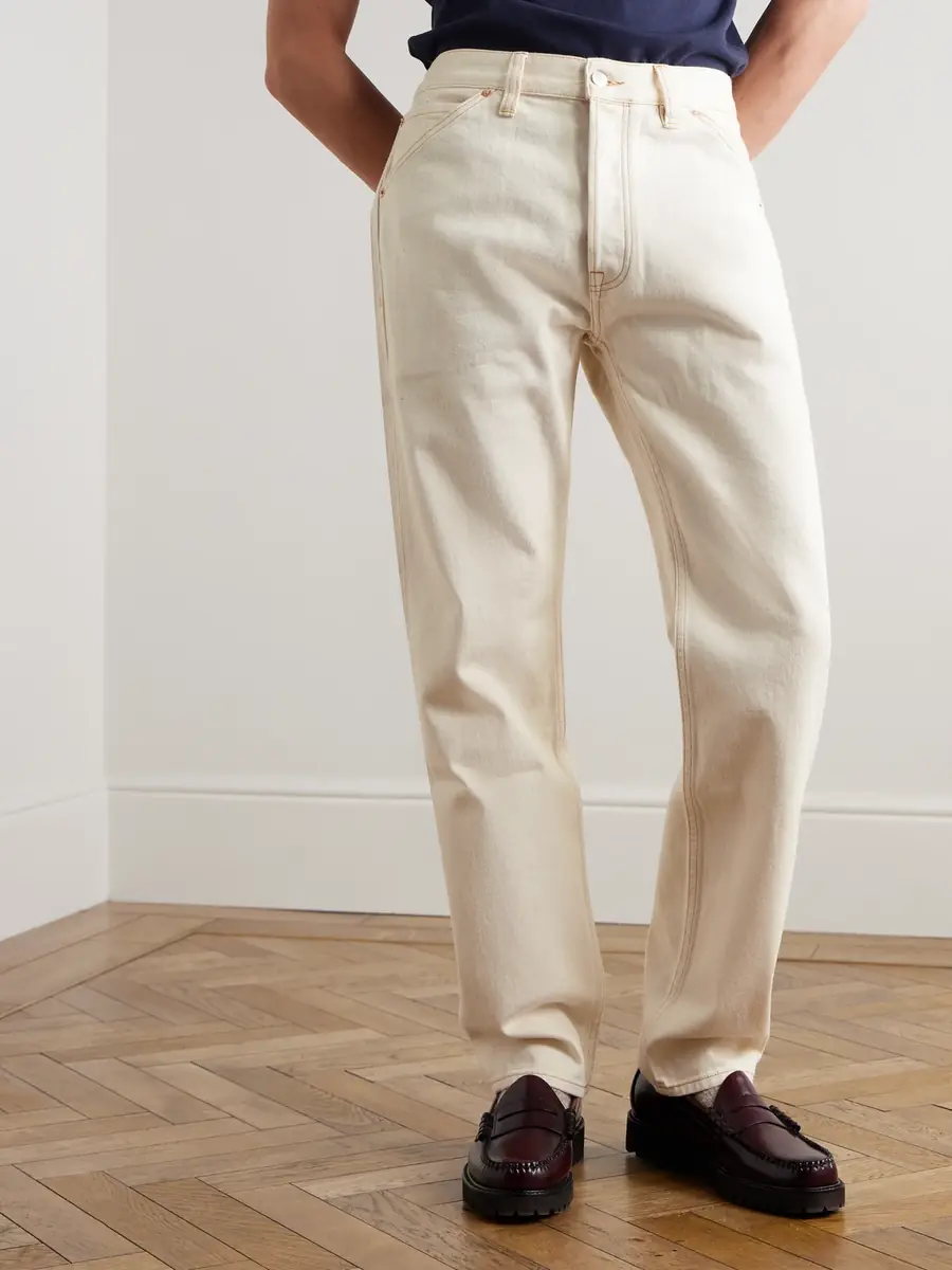 Drake's Straight-Leg Selvedge Jeans - Men | Thumbnail 3 Drake's Straight-Leg Selvedge Jeans - Men | Thumbnail 3