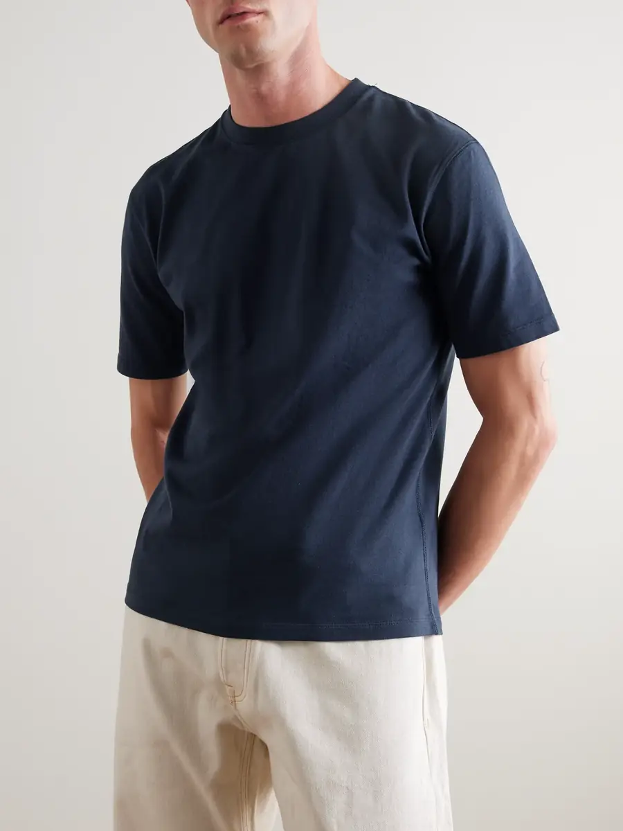 Drake's Cotton-Jersey T-Shirt - Men | Thumbnail 3