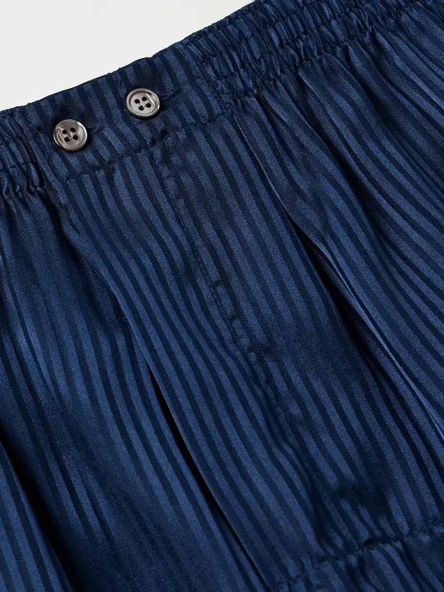 Derek Rose Woburn 8 Striped Silk-Satin Boxer Shorts - Men | Thumbnail 4 Derek Rose Woburn 8 Striped Silk-Satin Boxer Shorts - Men | Thumbnail 4