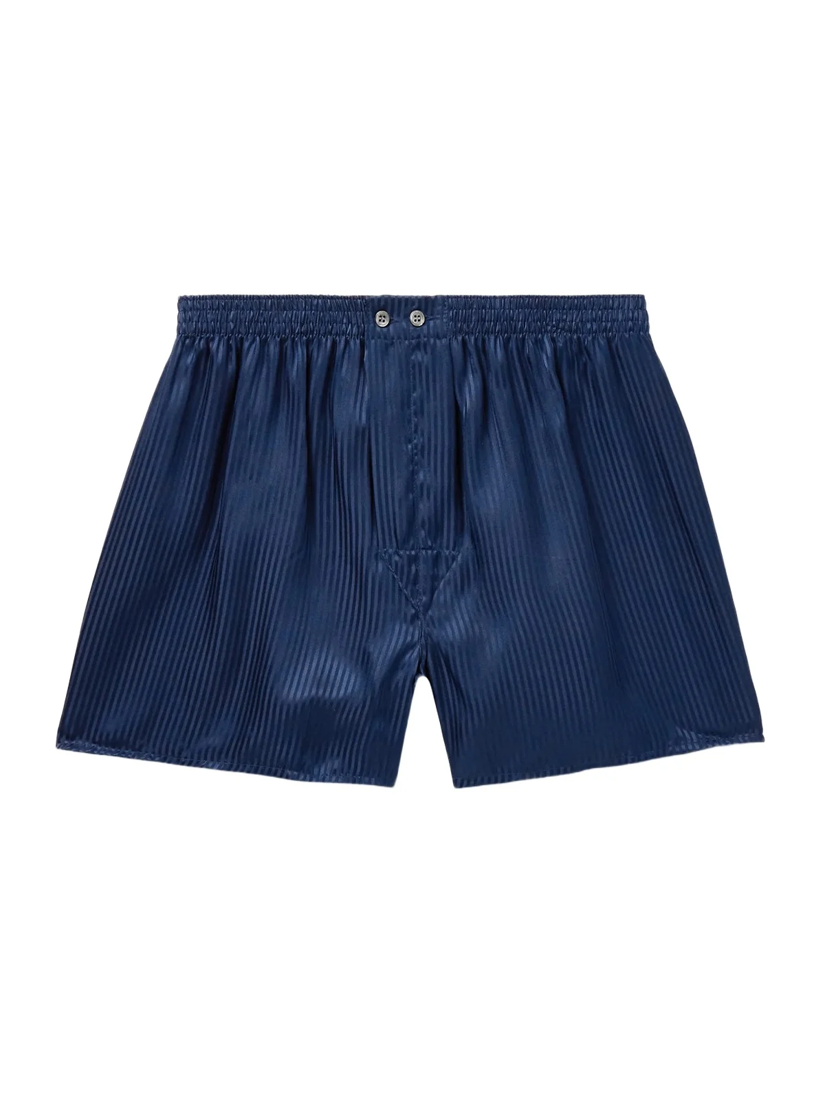 Woburn 8 Striped Silk-Satin Boxer Shorts - Men