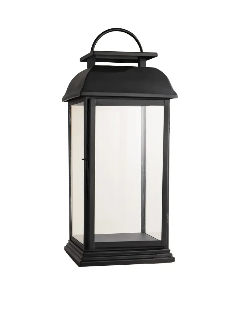 Soho Home Fulton Metal and Glass Lantern - Men