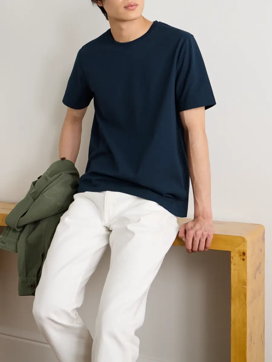 MR P. Relaxed-Fit Organic and Recycled Cotton-Jersey T-Shirt - Men | Thumbnail 2