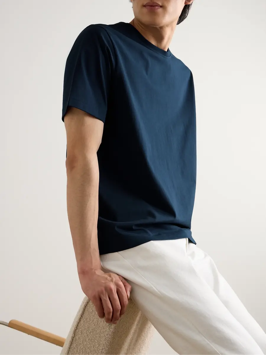 MR P. Relaxed-Fit Organic and Recycled Cotton-Jersey T-Shirt - Men | Thumbnail 3