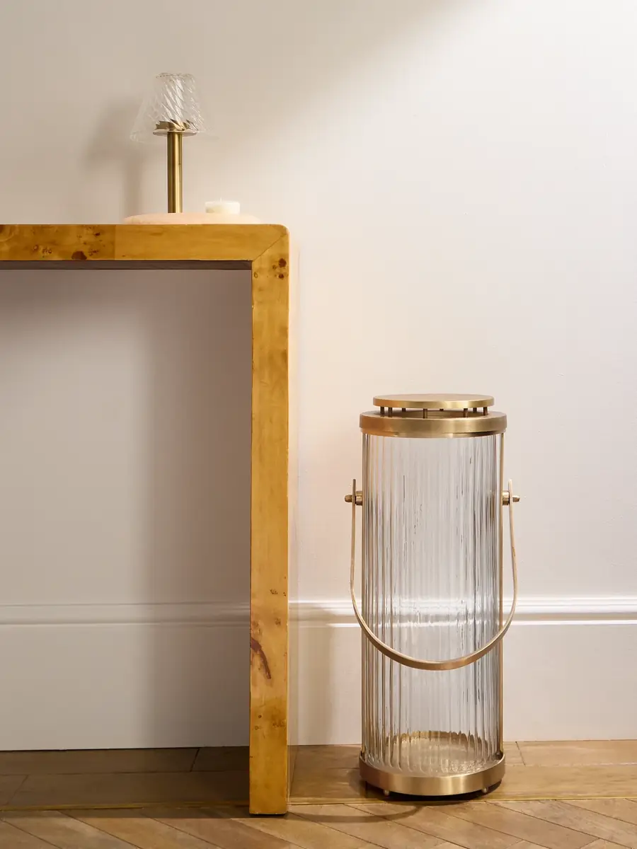 Soho Home Dalmore Gold-Tone and Glass Lantern - Men | Thumbnail 2 Soho Home Dalmore Gold-Tone and Glass Lantern - Men | Thumbnail 2