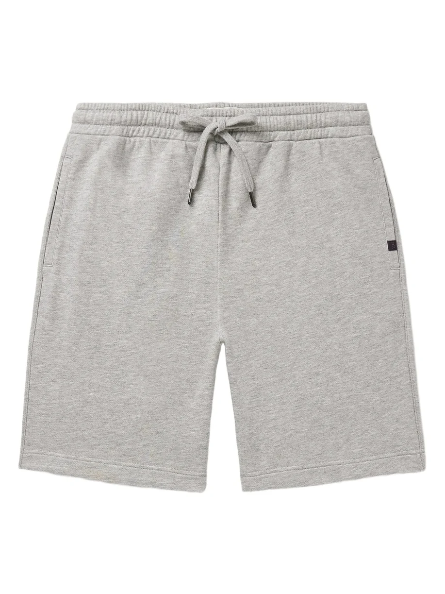 Quinn 1 Straight-Leg Cotton and Modal-Blend Jersey Drawstring Shorts - Men
