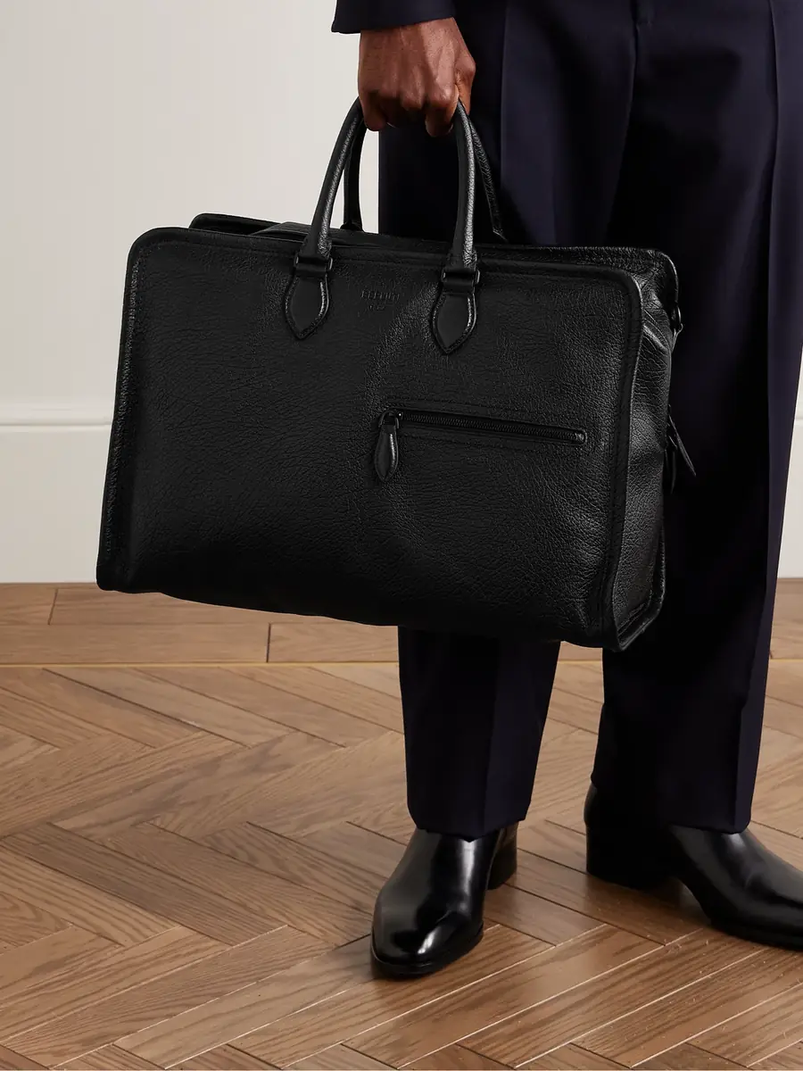 Berluti Overnight Full-Grain Leather Weekend Bag - Men | Thumbnail 2