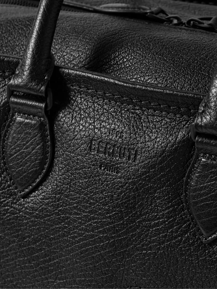 Berluti Overnight Full-Grain Leather Weekend Bag - Men | Thumbnail 4