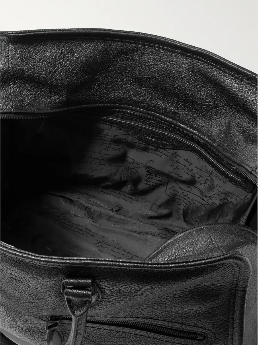 Berluti Overnight Full-Grain Leather Weekend Bag - Men | Thumbnail 5