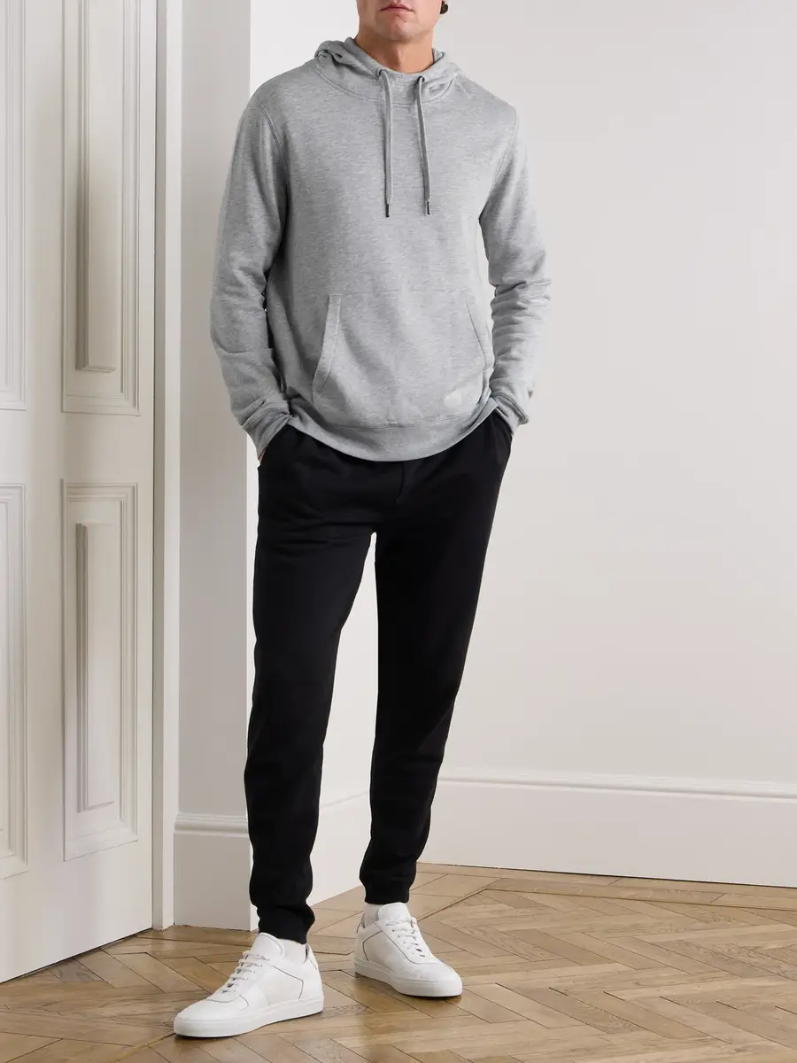 Derek Rose Quinn Cotton and Modal-Blend Jersey Hoodie - Men | Thumbnail 2