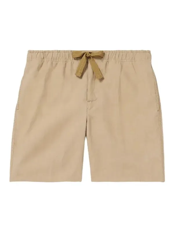 Alex Straight-Leg Linen Drawstring Shorts - Men Alex Straight-Leg Linen Drawstring Shorts - Men