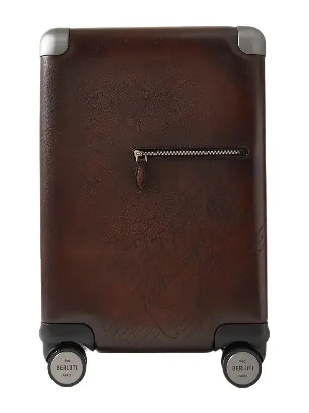 Formula 1005 Scritto Venezia Softy Leather Suitcase - Men