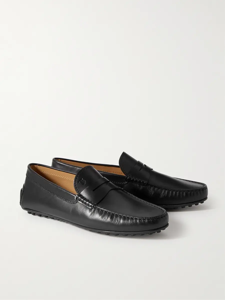 Tod's City Gommino Logo-Debossed Leather Driving Shoes - Men | Thumbnail 3 Tod's City Gommino Logo-Debossed Leather Driving Shoes - Men | Thumbnail 3