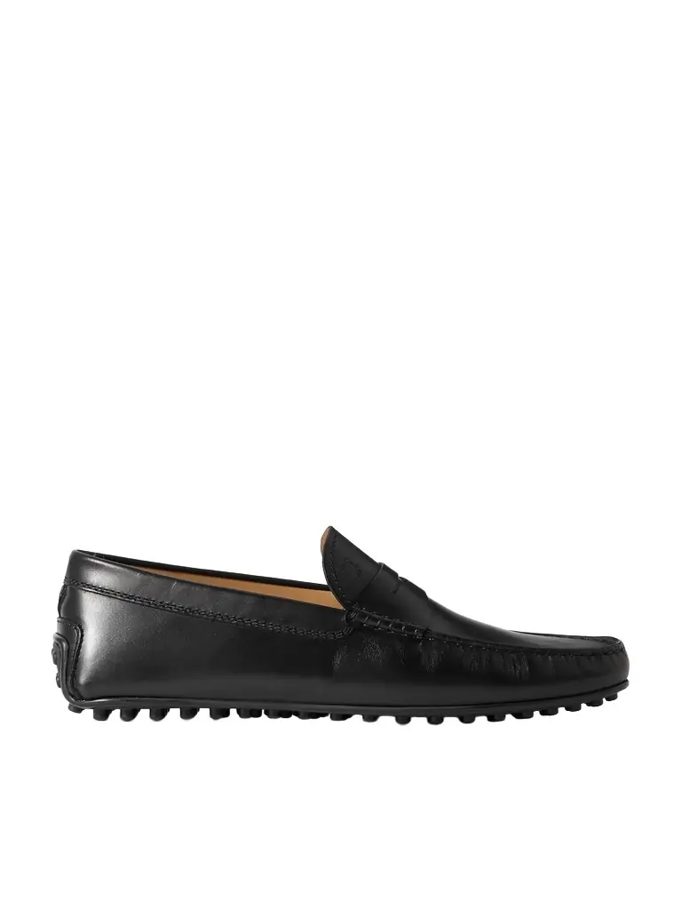 Tod's City Gommino Logo-Debossed Leather Driving Shoes - Men