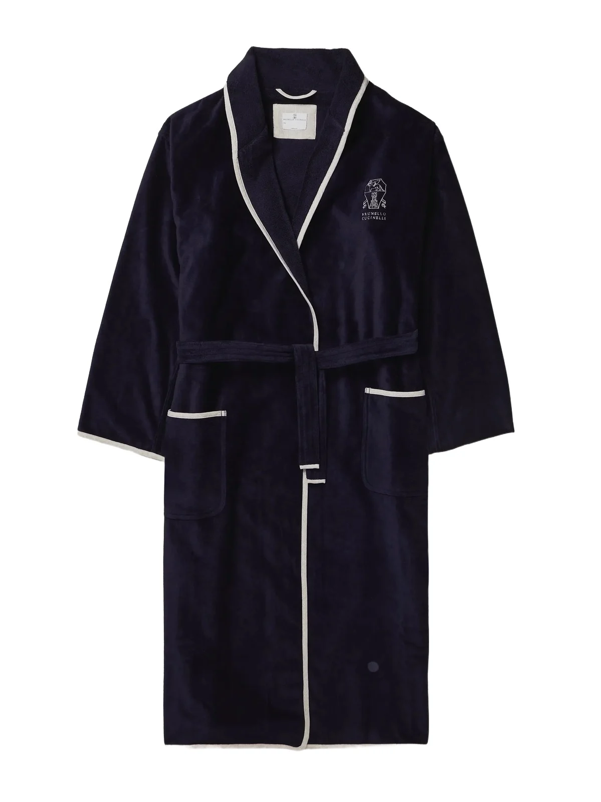 Cotton-Terry Bathrobe - Men Cotton-Terry Bathrobe - Men