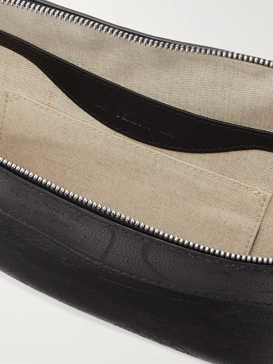 Berluti Rider Scritto Venezia Softy Full-Grain Leather Belt Bag - Men | Thumbnail 5 Berluti Rider Scritto Venezia Softy Full-Grain Leather Belt Bag - Men | Thumbnail 5