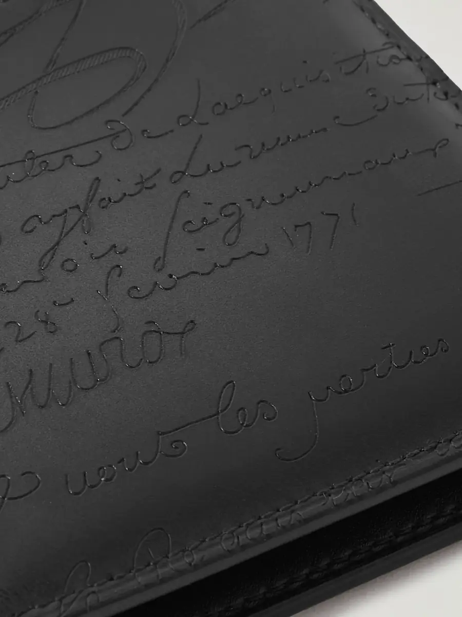 Berluti Makore Scritto Venezia Leather Billfold Wallet - Men | Thumbnail 3