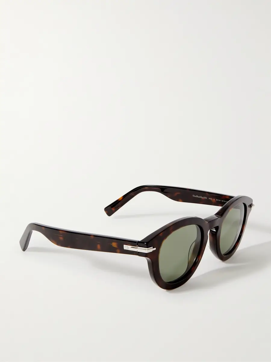 DIOR Eyewear DiorBlackSuit R5I Round-Frame Acetate Sunglasses - Men | Thumbnail 4 DIOR Eyewear DiorBlackSuit R5I Round-Frame Acetate Sunglasses - Men | Thumbnail 4