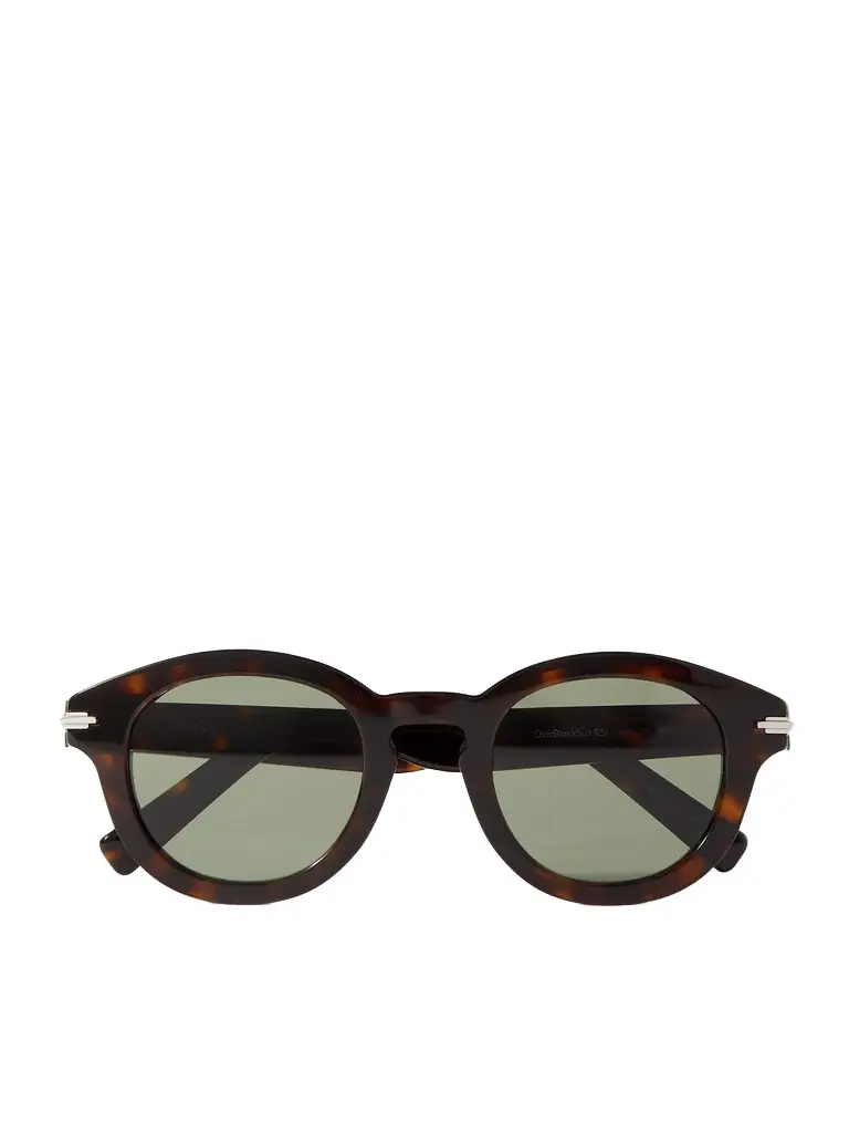 DIOR Eyewear DiorBlackSuit R5I Round-Frame Acetate Sunglasses - Men | Image 1 DIOR Eyewear DiorBlackSuit R5I Round-Frame Acetate Sunglasses - Men | Image 1