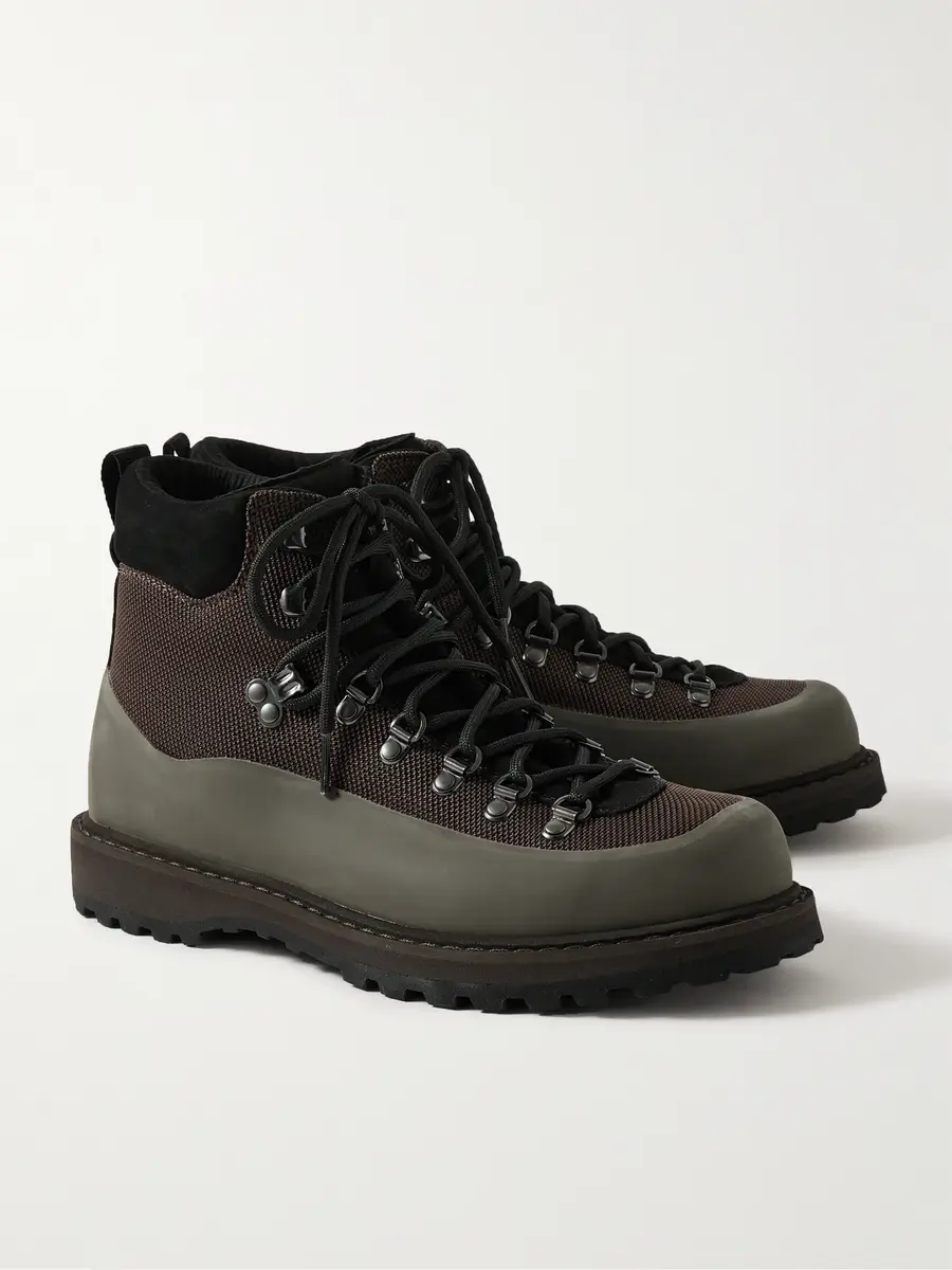 Diemme Roccia Vet Sport Suede and Rubber-Trimmed Shell Hiking Boots - Men | Thumbnail 4 Diemme Roccia Vet Sport Suede and Rubber-Trimmed Shell Hiking Boots - Men | Thumbnail 4