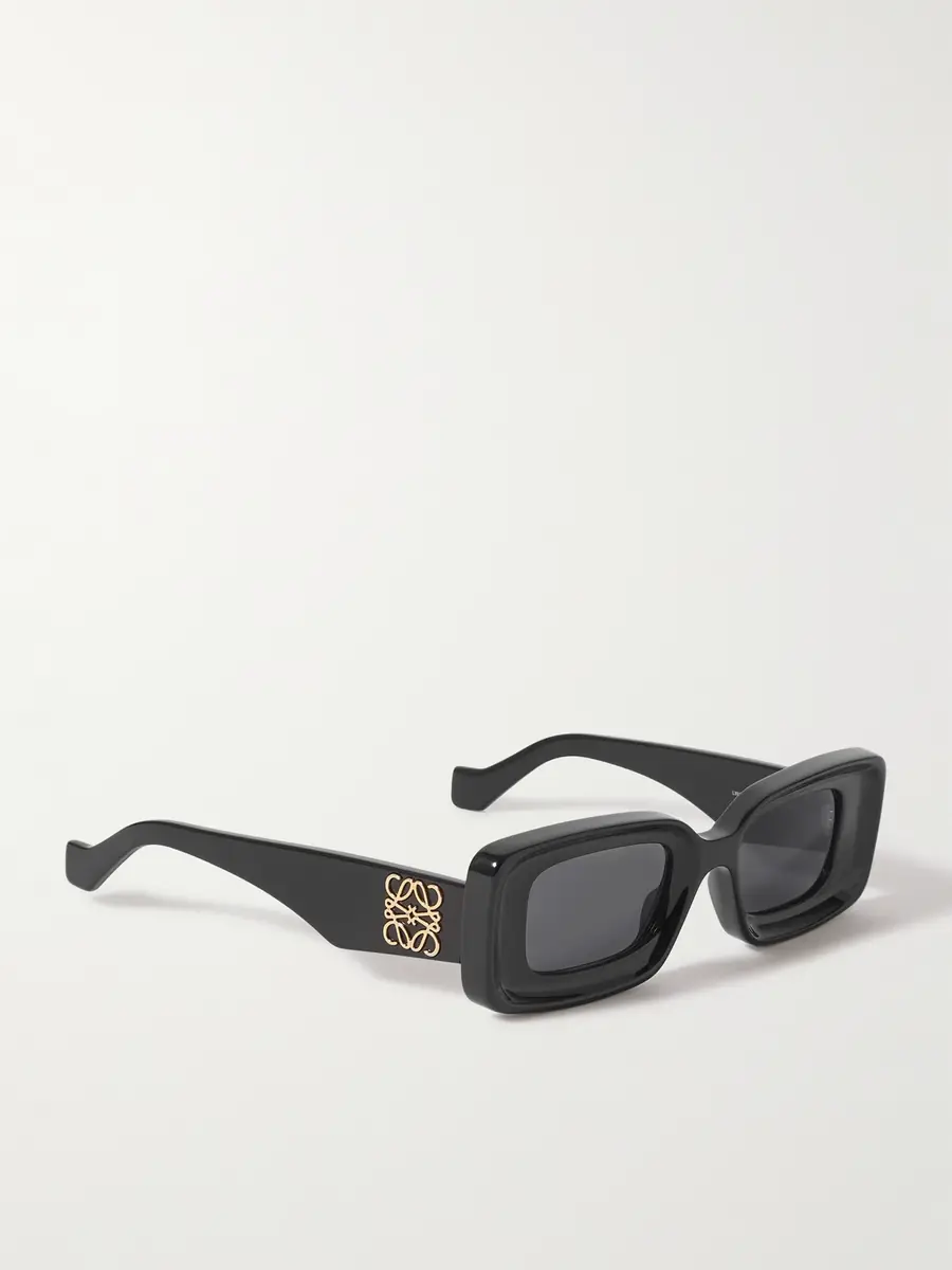 Loewe Anagram Rectangular-Frame Acetate Sunglasses - Men | Thumbnail 4 Loewe Anagram Rectangular-Frame Acetate Sunglasses - Men | Thumbnail 4